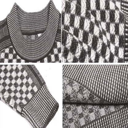 Autumn Winter Mens Sweater Casual Thick Warm Cashmere Turtleneck Pullover Men Slim Fit Classic Sweaters Knitwear Clothing