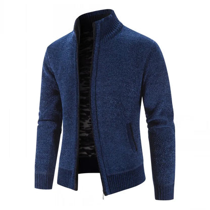 Autumn Winter Cardigan Jacket Men Men Warm Sweater Coat Men Knitted Sweater Solid Cardigan Jackets Man Casual Mens Clothing