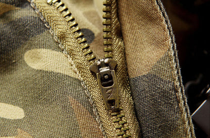 Men Cargo Pants High Quality Casual Long Trousers Loose Multi Pocket Camouflage Military Pants Men's street Joggers Plus Size 44