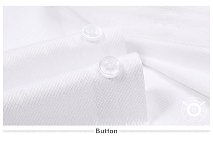 Classic Style Men's Solid Shirts Long Sleeve Men's Casual Shirts Comfortable Breathable Men's Office-wear Clothing