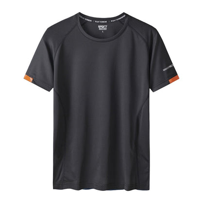 Quick Dry Sport T Shirt Men'S  Short Sleeves Summer Casual White Plus OverSize 6XL 7XL 8XL 9XL Top Tees GYM Tshirt Clothes