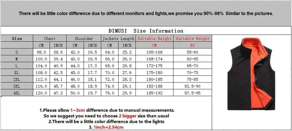 Winter Men's Fleece Vests Male Thick Warm Waistcoats Casual Outwear Thermal Soft Vests Man Windbreaker Sleeveless Jackets