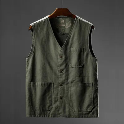 Summer Men's Vests Casual Man Cotton Breathable Mesh Vest Sleeveless Jackets Man Outwdoor Fishing Waistcoats Clothing 8XL