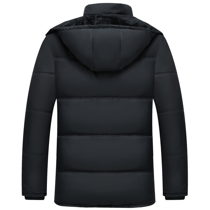 Winter Coat Men Fashion Mens Parkas Thicken Male Thick Warm Coat Parkas Hooded Winter Windproof Man Jacket for Men Clothes Parka