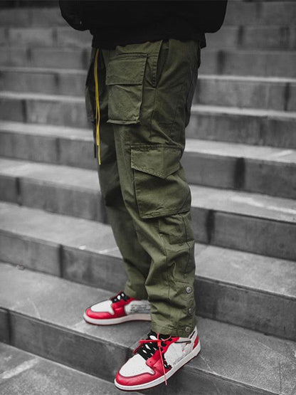 Cargo Pants Men  Hip Hop Streetwear Jogger Pant Fashion Trousers Multi-Pocket Casual Joggers Sweatpants Men Pants