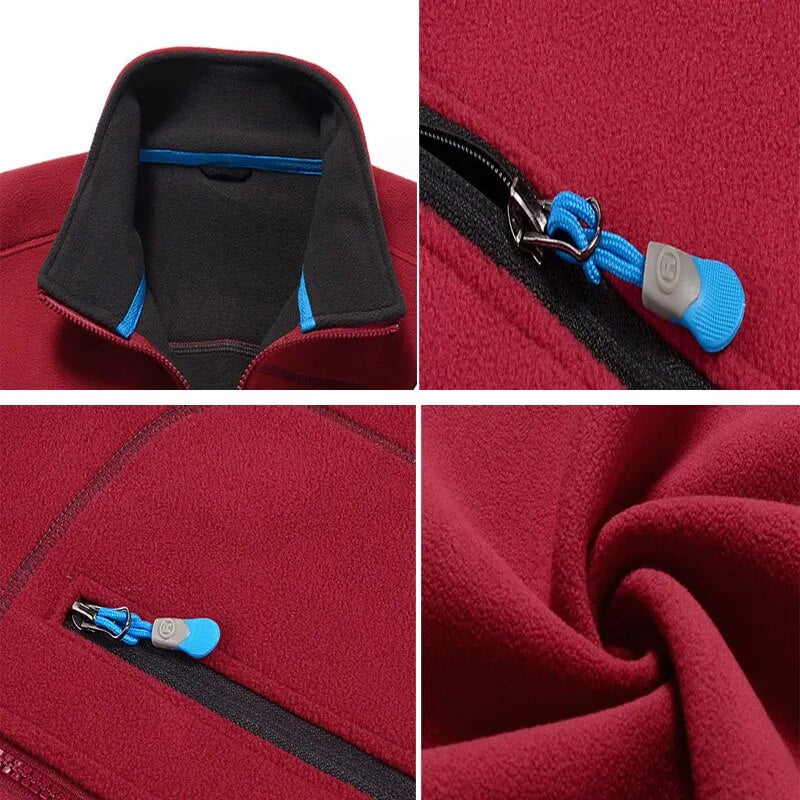 Winter Mens Fleece Vests Male Thick Warm Waistcoats Casual Outwear Thermal Softshell Vests Man Sleeveless Jacket Clothing