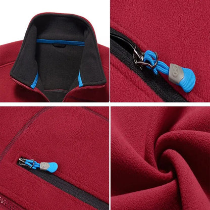 Winter Mens Fleece Vests Male Thick Warm Waistcoats Casual Outwear Thermal Softshell Vests Man Sleeveless Jacket Clothing