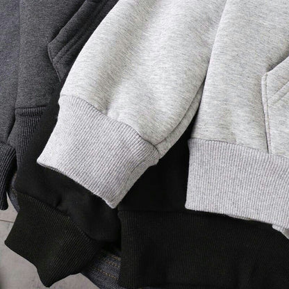 saferido       Zip Hoodie Sweatshirt with Zipper Sweatshirts for Boys Men's Cardigan Male Couple Clothes Korean Streetwear Hip Hop