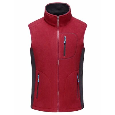 Winter Mens Fleece Vests Male Thick Warm Waistcoats Casual Outwear Thermal Softshell Vests Man Sleeveless Jacket Clothing