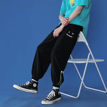 saferido Men's Harem Pants New Fashion Streetwear Jogger Sweatpants Korean Oversized Fashion Hip Hop Men Jogging Pants Multi-Pocket Pants