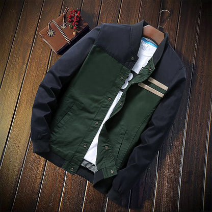 New Autumn Mens Bomber Jacket Fashion Male Streetwear Hip Hop Slim Pilot Coats Men Baseball Windbreaker Clothing 5XL