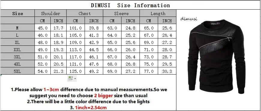 Leather Patchwork Hoodies Men Zipper Decoration Long Sleeve Sweatshirt Tops Men's Leisure Hoodie Clothes 4XL 5XL