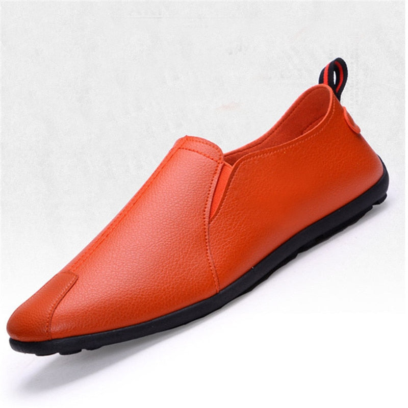 saferido Men Loafers Shoes Spring Fashion Boat Footwear Man Brand Leather Moccasins Men'S Shoes Men Comfy Drive Men's Casual Shoes