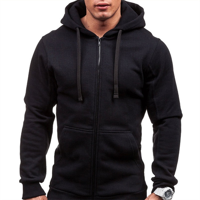 Fashion Men Hooded Sweatshirt Men Soft Oversized Hoodie Light Plate Long Sleeve Solid Male Hoodies
