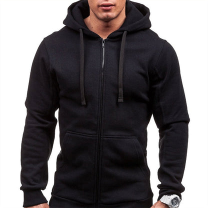 Fashion Men Hooded Sweatshirt Men Soft Oversized Hoodie Light Plate Long Sleeve Solid Male Hoodies