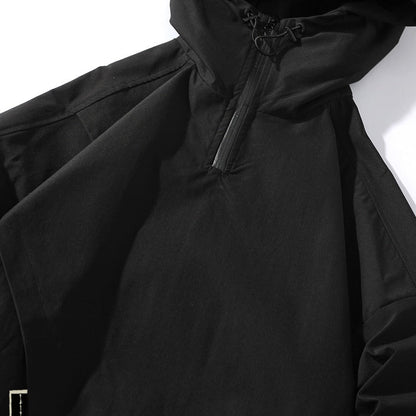 Men's Jacket Fashion Spring Autum Casual Streetwear Hoodie Jacket Harajuku Mens Jacket Pullover Mens Windbreaker Coat 5XL 6XL