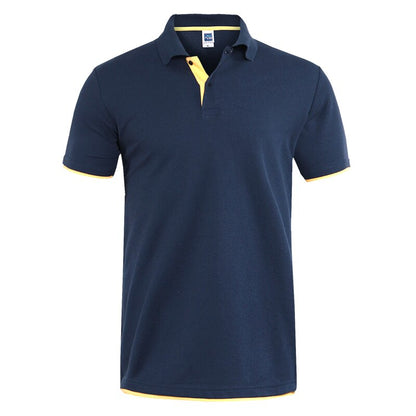 Men's Polo Shirts Summer Short Sleeve T Shirt Cotton Brand Homme Clothing Hombre Tees Tops Poloshirt Polos Shirts For Men