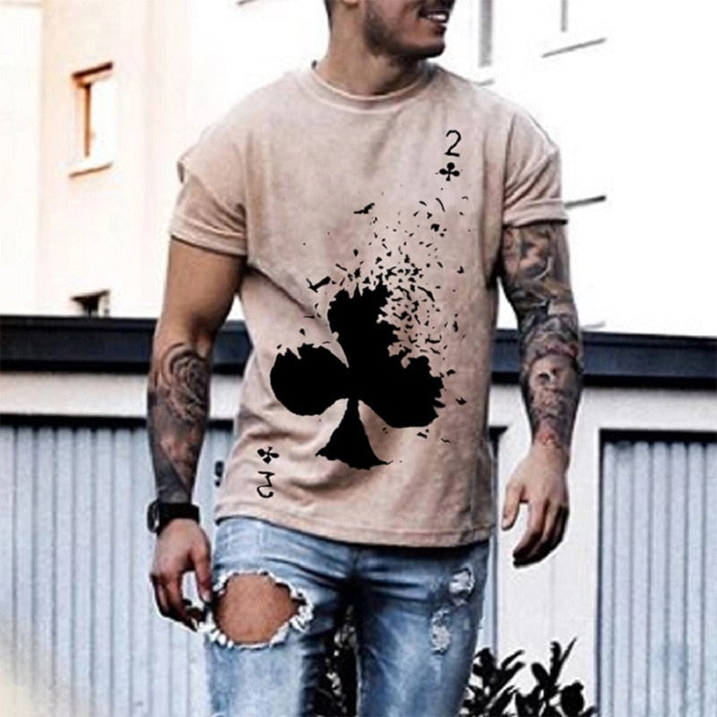 Men's T-shirt Summer Casual T Shirt Men Clothing O-neck Male Tee Tops Hip Hop Streetwear Tshirt Fashion T Shirt For Men