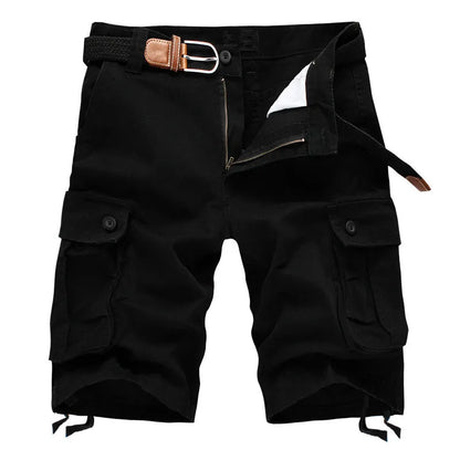 Men Shorts Fashion Plaid Beach Shorts Mens Casual Camo Camouflage Shorts Military Short Pants Male Bermuda Cargo Overalls