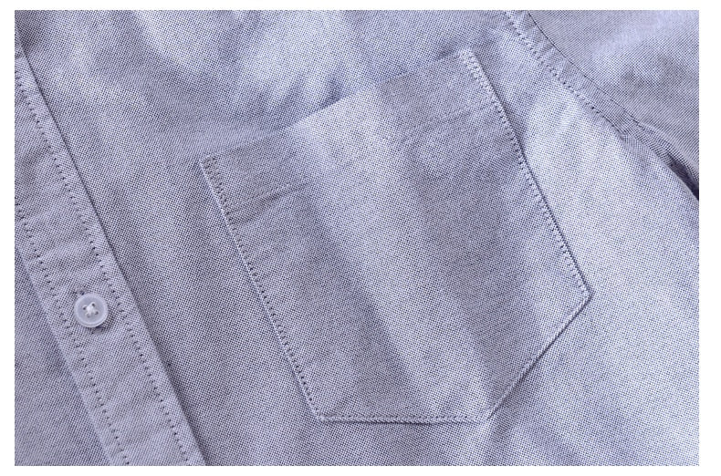 Pure Cotton Long Sleeve Shirt for Men Autumn New Yellow Stand Collar Casual Tops Male Solid Color Button Up Dress Shirt
