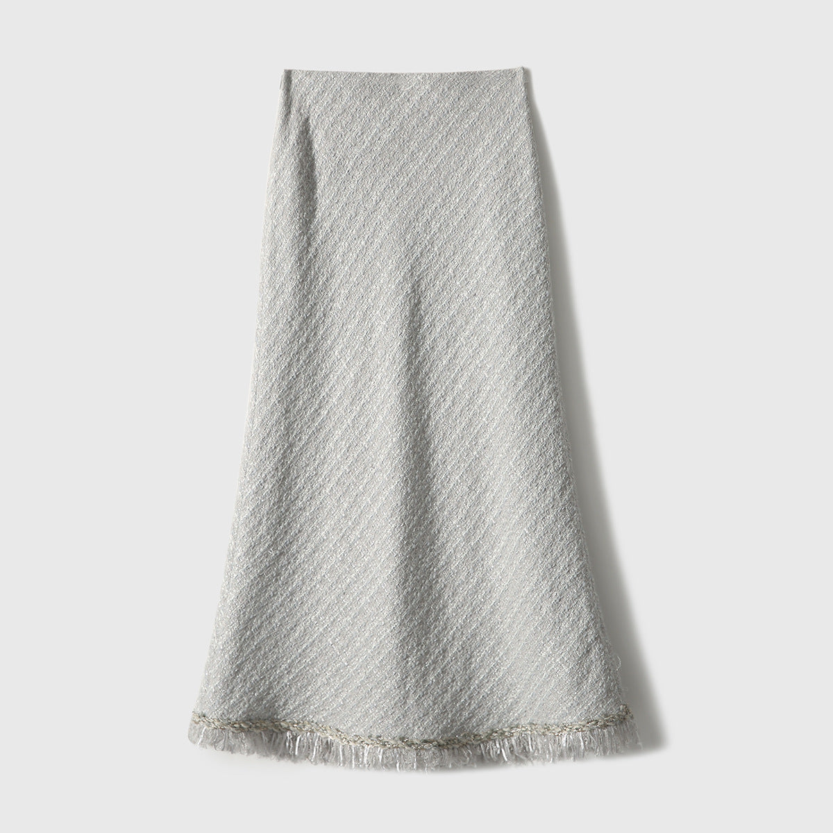 2025 Heavy industry weaving, wool small fragrant style suit, high-end coat, skirt, long skirt  spring and autumn new women's clothing