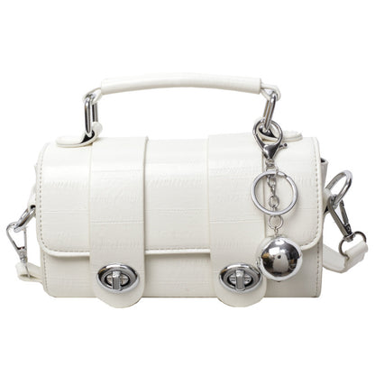 SAFERIDO 2025 Simple small bag women's popular new fashion portable small square bag versatile casual Popular texture shoulder messenger bag