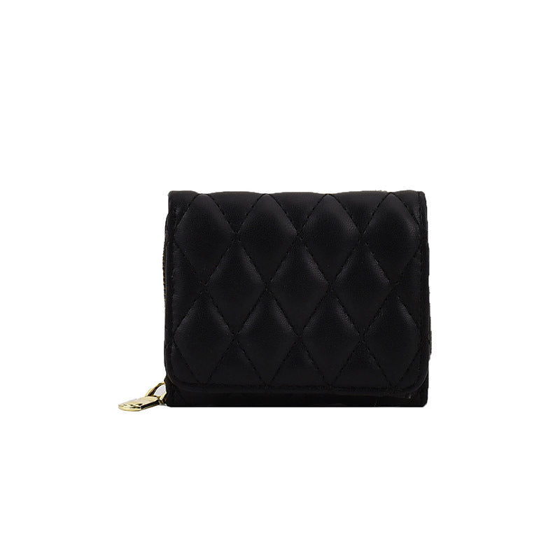 2025 2025 Korean version of the new wallet, women's Xiaoxiangfeng embroidery thread, multi-card change bag, women's New wallet, money card integration