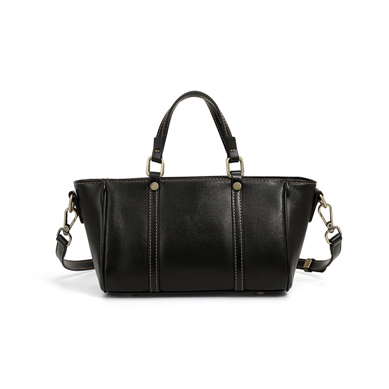 Tote bag women's bag popular new leather handbag women's autumn and winter light luxury women's bag high-end shoulder messenger bag