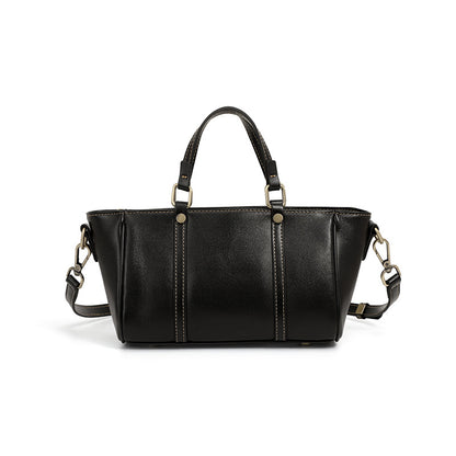 Tote bag women's bag popular new leather handbag women's autumn and winter light luxury women's bag high-end shoulder messenger bag