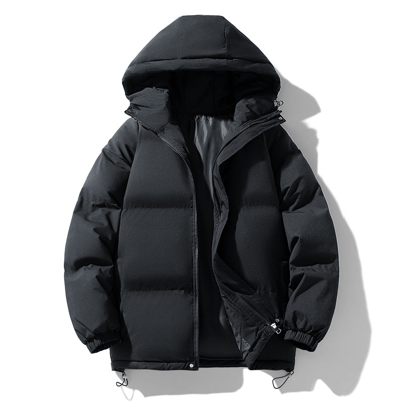 saferido men winter outfits American Cotton-Padded Coat Men's Autumn and Winter 2024 New Men's Cotton-Padded Coat Workwear Couple Bread Coat Fashion