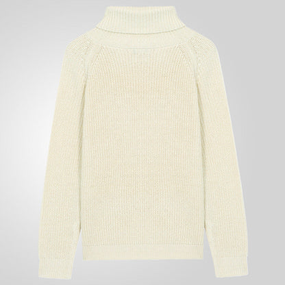 saferido      -shop men fall outfits New Men's Autumn and Winter Turtleneck Sweater Loose Long Sleeve Pullover Bottoming Sweater