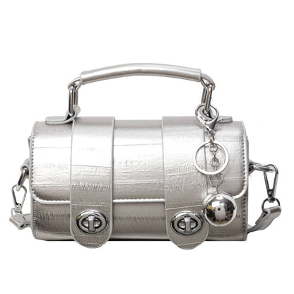 SAFERIDO 2025 Simple small bag women's popular new fashion portable small square bag versatile casual Popular texture shoulder messenger bag