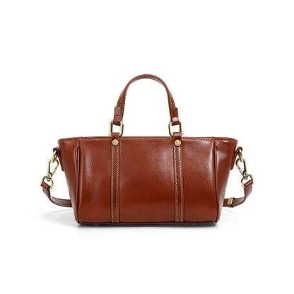 Tote bag women's bag popular new leather handbag women's autumn and winter light luxury women's bag high-end shoulder messenger bag