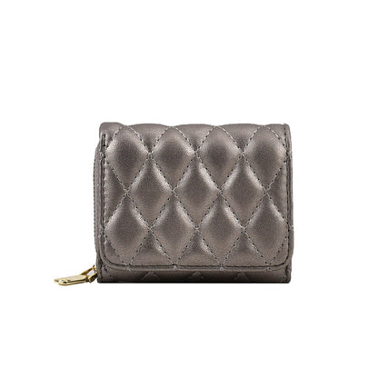 2025 2025 Korean version of the new wallet, women's Xiaoxiangfeng embroidery thread, multi-card change bag, women's New wallet, money card integration