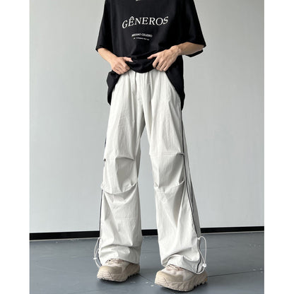 High Street Assault Paratrooper Pants Men Spring and Summer New American Striped Quick-drying Workwear Sports Casual Pants