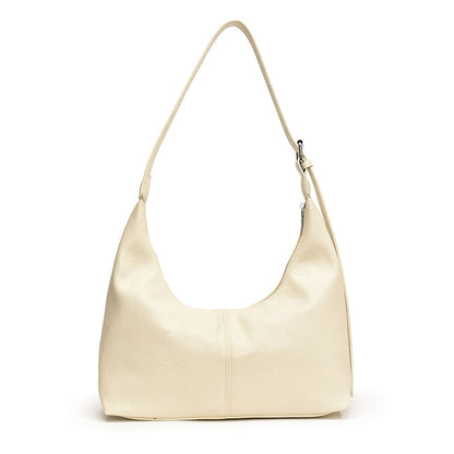 SAFERIDO 2025 Casual soft surface large-capacity bag women's popular new fashion commuter shoulder tote bag versatile messenger bucket bag