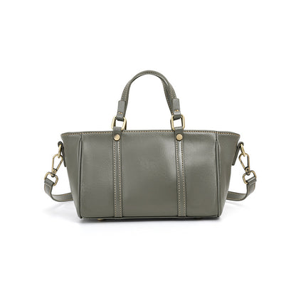Tote bag women's bag popular new leather handbag women's autumn and winter light luxury women's bag high-end shoulder messenger bag