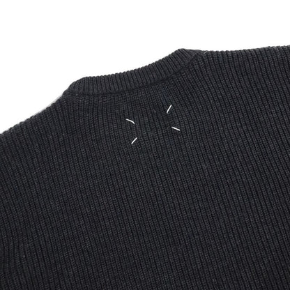 saferido      -shop mens fall outfits Magila Autumn and Winter Casual Sweater Sweater Style Gray Black round Neck Loose Pullover Sweater Original Men and Women