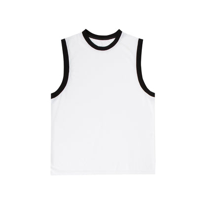 saferido non binary outfits American Retro Contrast Color Vest Loose Couple Sleeveless T-shirt Stacked Item Trendy Simple All-Match Top for Men
