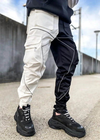 saferido Europe And America Personality Tide Brand Loose Multi-pocket Leisure Cargo Pants Men's Summer Cotton Men's Trousers