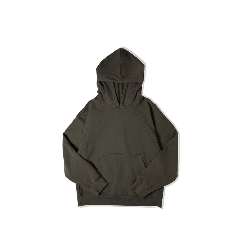 saferido American Sweater Mask Hoodie Zipper High Street Machine Coat Men's Autumn Casual Cityboy Special Design Pullover