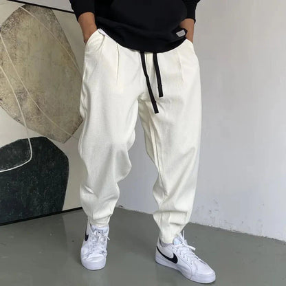 saferido Japanese Streetwear Hip Hop Sweatpants American Casual Oversize Jogging Pants Harajuku Sport Joggers Harem Trousers Men Clothing