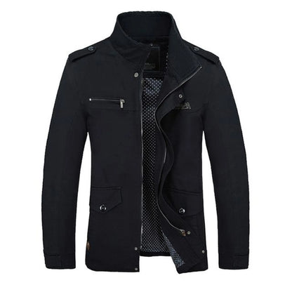High Collar Slim Jacket