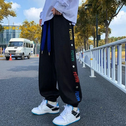 saferido Male Trousers Wide Polyester Men's Casual Pants Cropped Xxxl Cheap Harajuku Fashion Original Clothing 2024 Baggy Vintage Classic