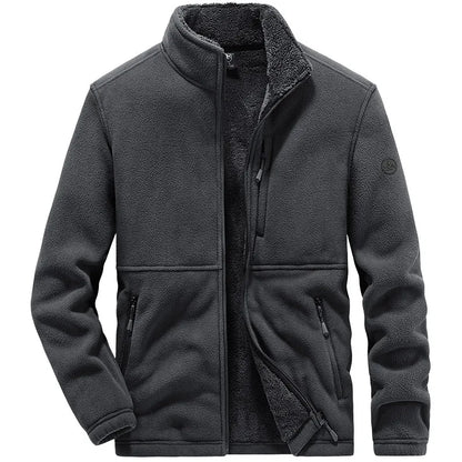 New Mens Warehouse Jackets Men's Winter Warm Coats Fleece Thick Hooded Casual Cotton Coats Sportswear Plus Size Sweatshirts
