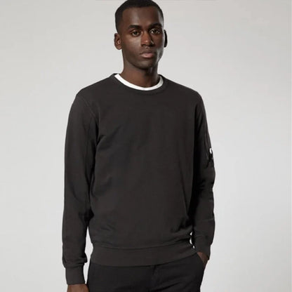 saferido Fall Winter Male Collection Casual Fashion Style O-Neck Loose Fit Sweatshirt for Men Oversized Outwear Men Clothing Street Grey