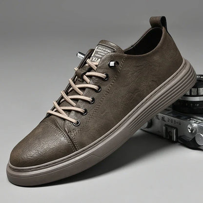 Italian Genuine Leather Casual Shoes Men's Lace Up Oxford Shoes Outdoor Jogging Shoes Office Men's Dress Shoes Large Size 36-47