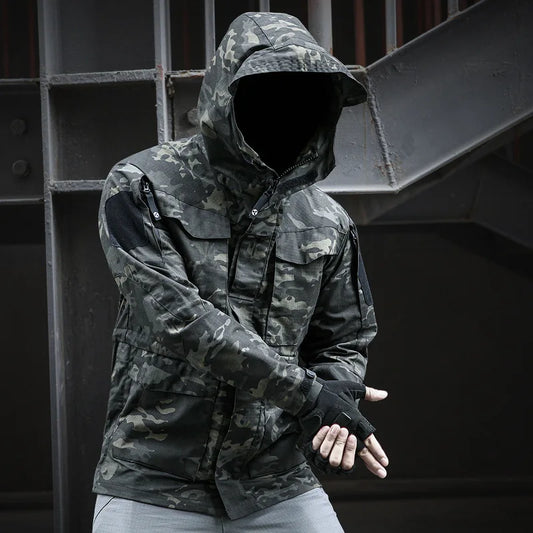 New M65 Army Clothes Casual Tactical Windbreaker Trench Men Waterproof Flight Pilot Coat Hoodie Man Military Field Jacket
