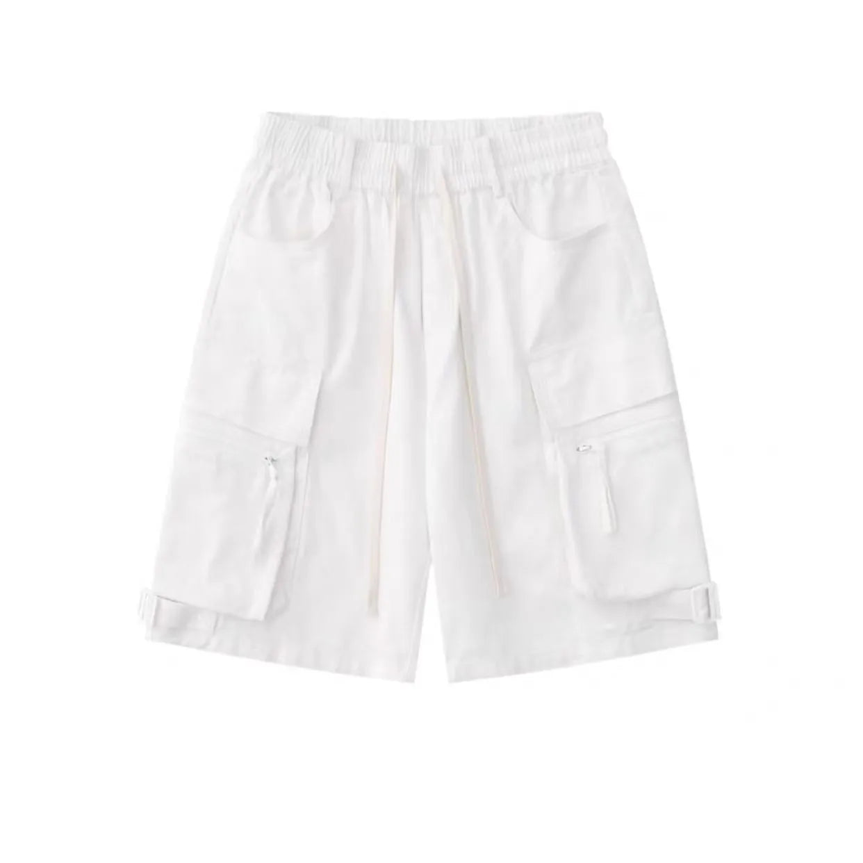 saferido Summer American High Street Pure Cotton Work Clothes Multi Pocket Shorts For Men And Women Street Retro Hip Hop Capris Fashion