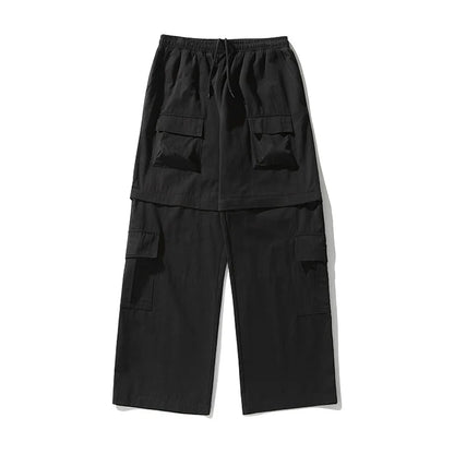 saferido 2024 New Cargo Pants Men Oversize Outdoor Casual Trousers Multi Pocket Pure Cotton Jogging Pants Mans Streetwear Hip Hop